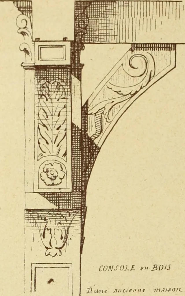 An illustration from Materials and documents of architecture and sculpture : classified alphabetically, 1915, leaf 195