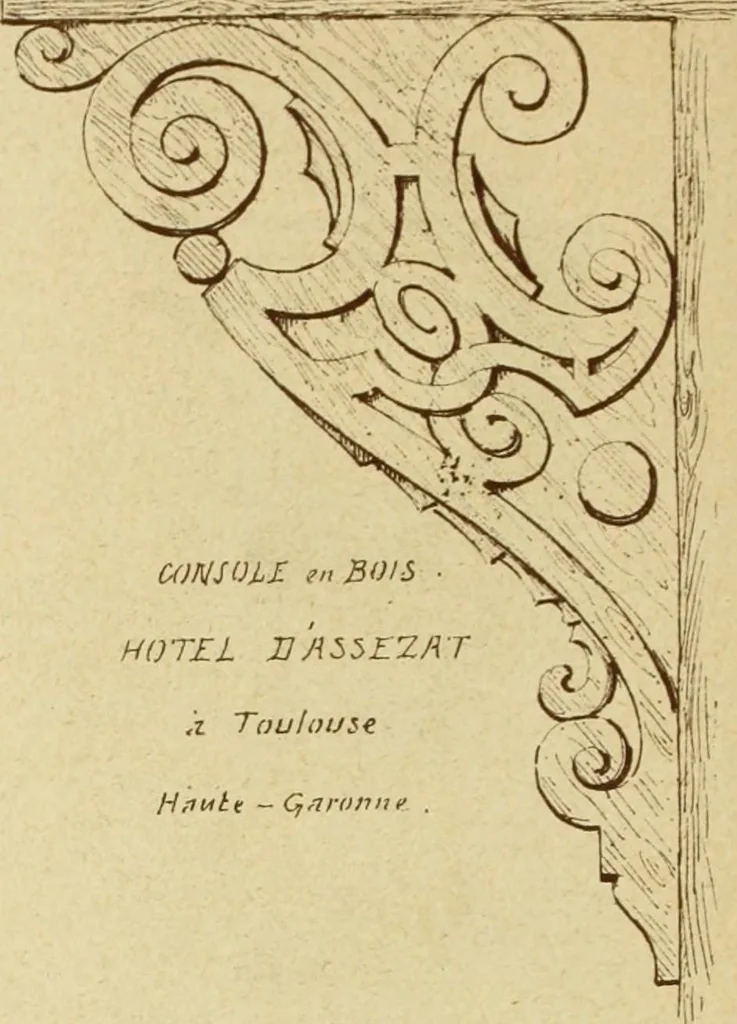 An illustration from Materials and documents of architecture and sculpture : classified alphabetically, 1915, leaf 195