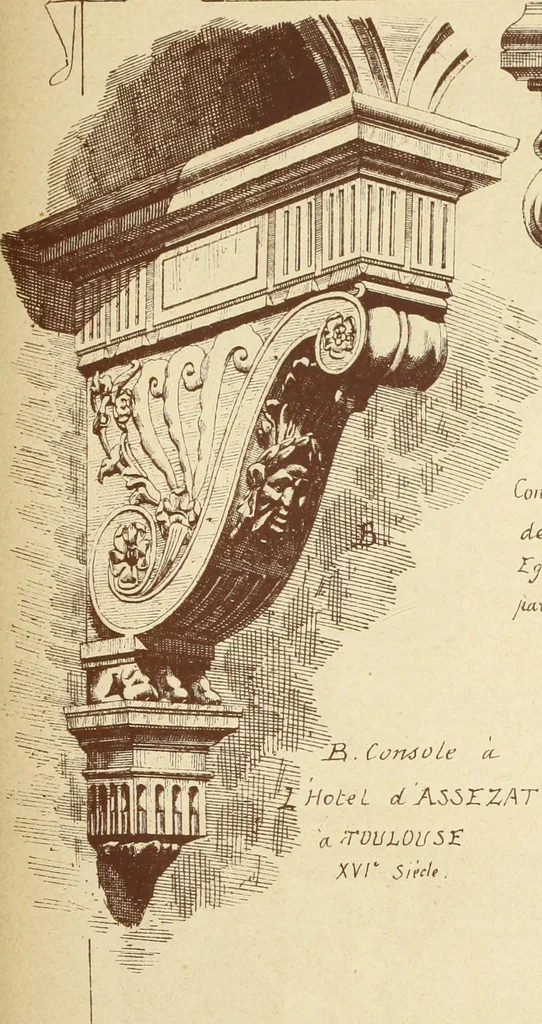 An illustration from Materials and documents of architecture and sculpture : classified alphabetically, 1915, leaf 198