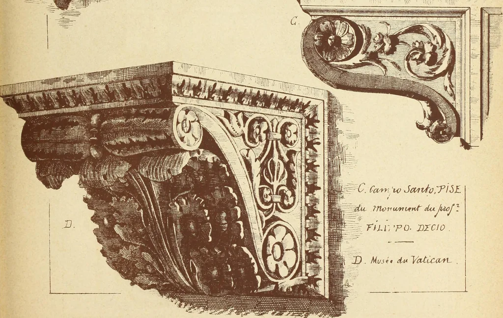 An illustration from Materials and documents of architecture and sculpture : classified alphabetically, 1915, leaf 198
