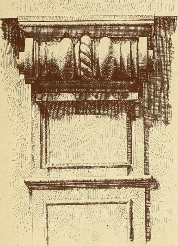 An illustration from Materials and documents of architecture and sculpture : classified alphabetically, 1915, leaf 206