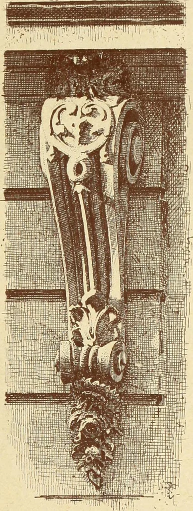 An illustration from Materials and documents of architecture and sculpture : classified alphabetically, 1915, leaf 210