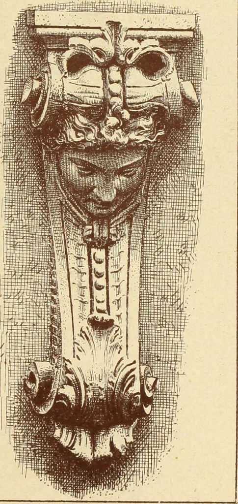 An illustration from Materials and documents of architecture and sculpture : classified alphabetically, 1915, leaf 210