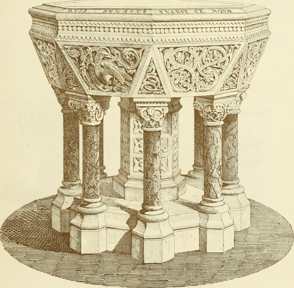 An illustration from Materials and documents of architecture and sculpture : classified alphabetically, 1915, leaf 22