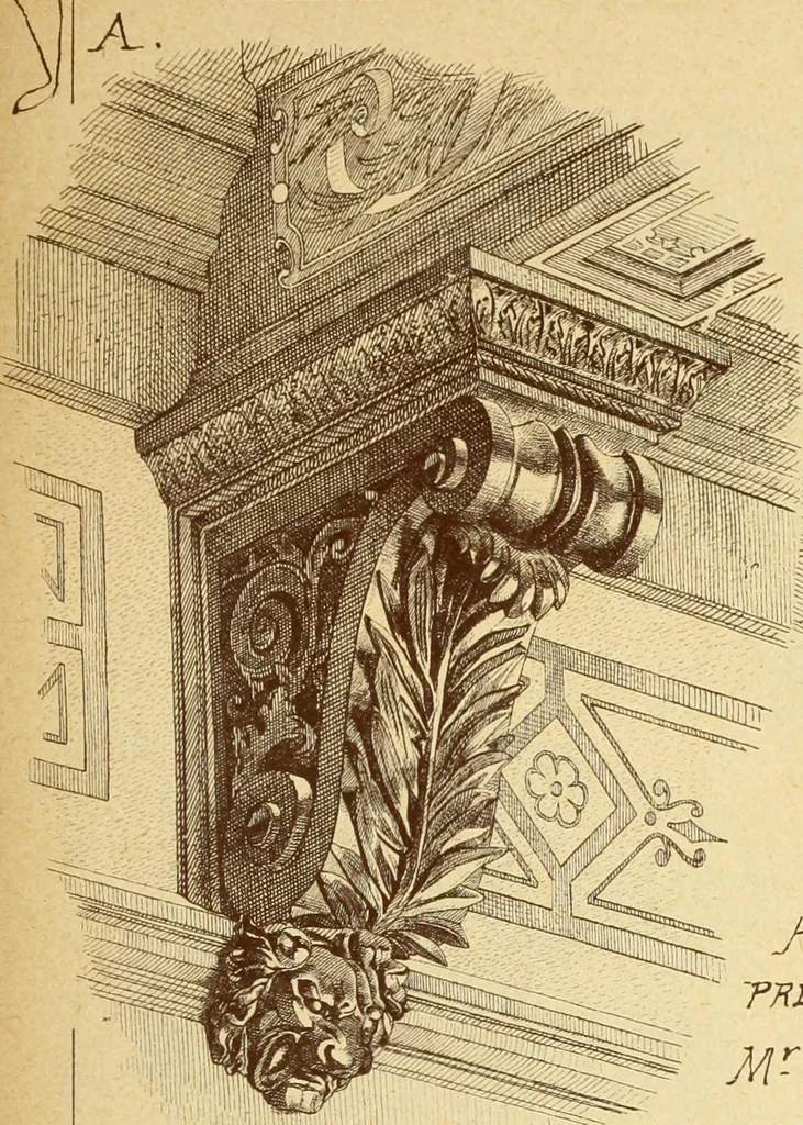 An illustration from Materials and documents of architecture and sculpture : classified alphabetically, 1915, leaf 220