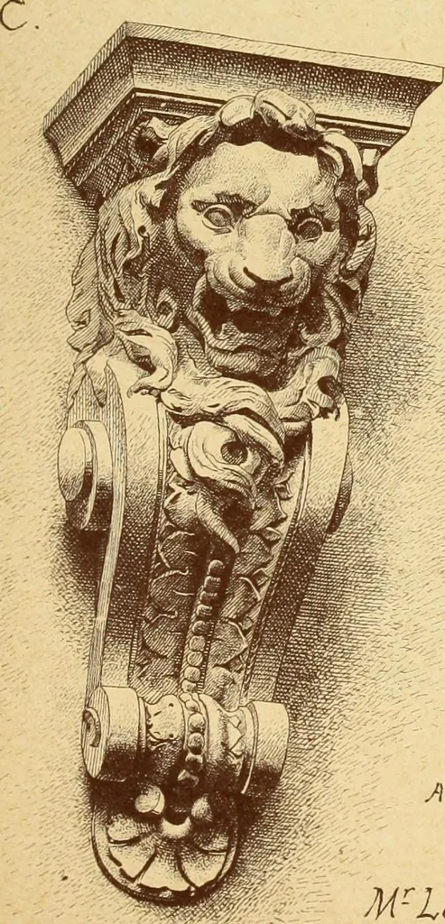An illustration from Materials and documents of architecture and sculpture : classified alphabetically, 1915, leaf 220