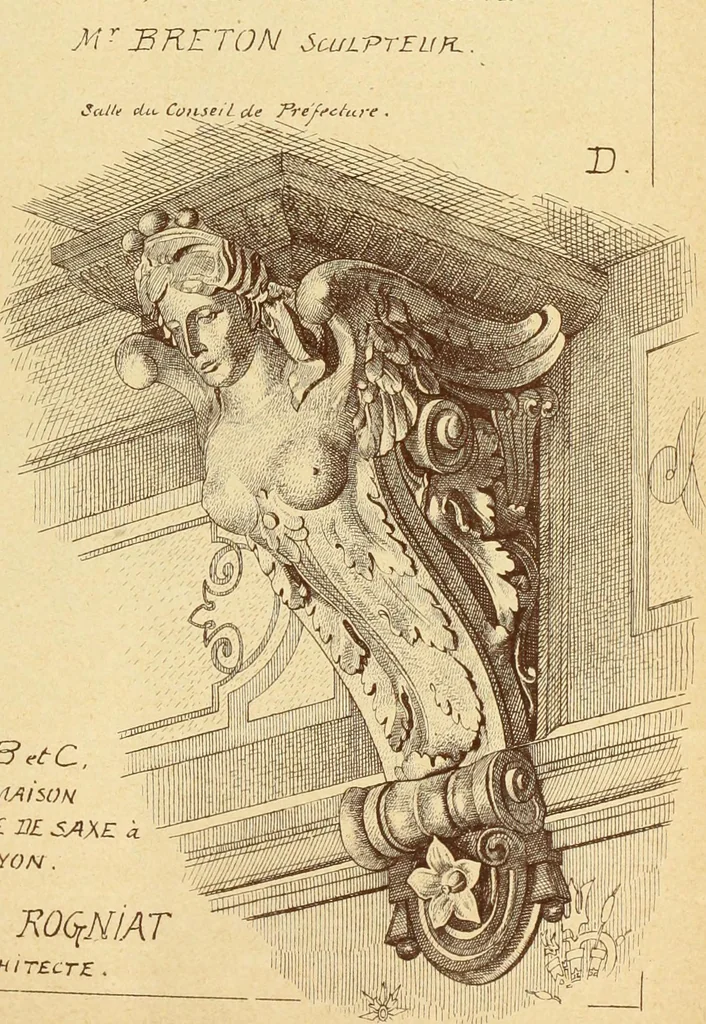 An illustration from Materials and documents of architecture and sculpture : classified alphabetically, 1915, leaf 220