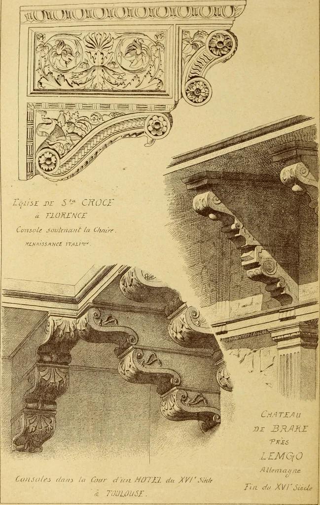 An illustration from Materials and documents of architecture and sculpture : classified alphabetically, 1915, leaf 221