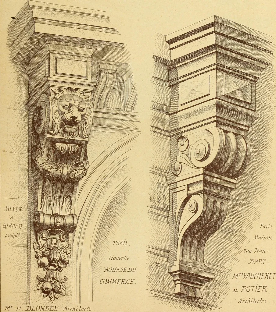 An illustration from Materials and documents of architecture and sculpture : classified alphabetically, 1915, leaf 222