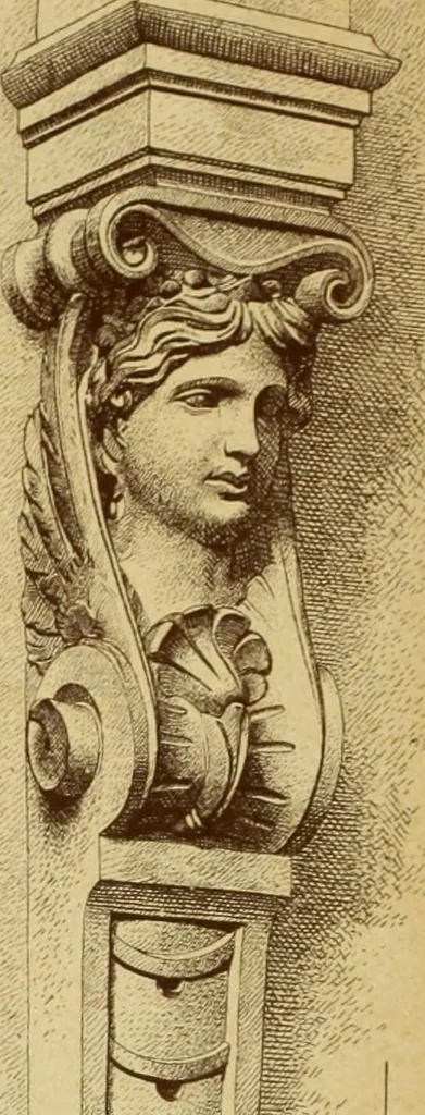 An illustration from Materials and documents of architecture and sculpture : classified alphabetically, 1915, leaf 223