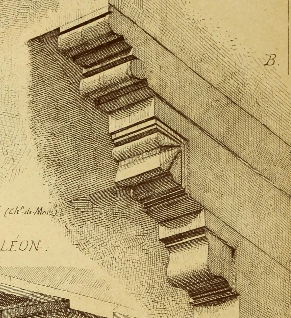 An illustration from Materials and documents of architecture and sculpture : classified alphabetically, 1915, leaf 225