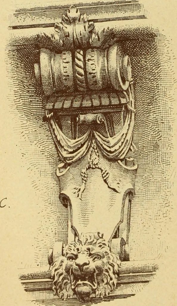 An illustration from Materials and documents of architecture and sculpture : classified alphabetically, 1915, leaf 227