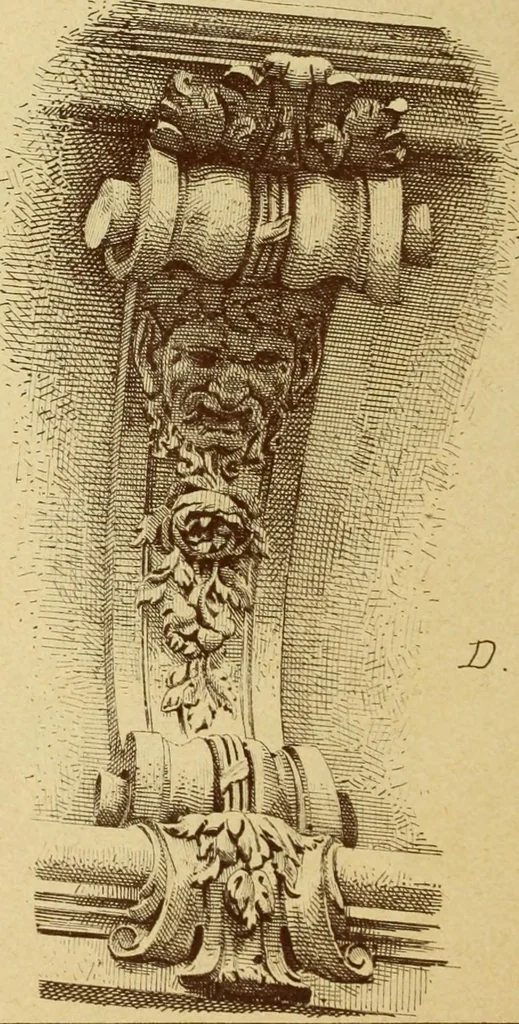 An illustration from Materials and documents of architecture and sculpture : classified alphabetically, 1915, leaf 227