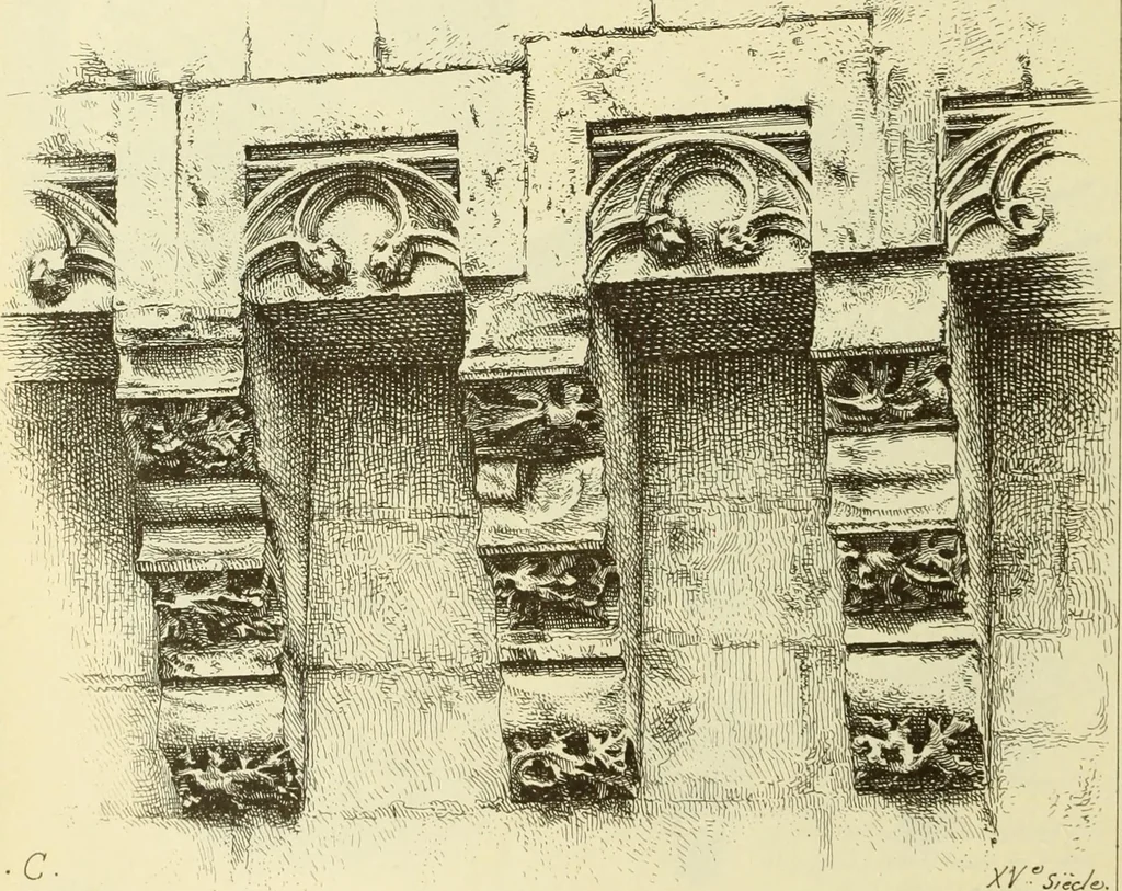 An illustration from Materials and documents of architecture and sculpture : classified alphabetically, 1915, leaf 239