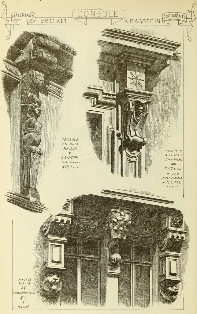 An illustration from Materials and documents of architecture and sculpture : classified alphabetically, 1915, leaf 249