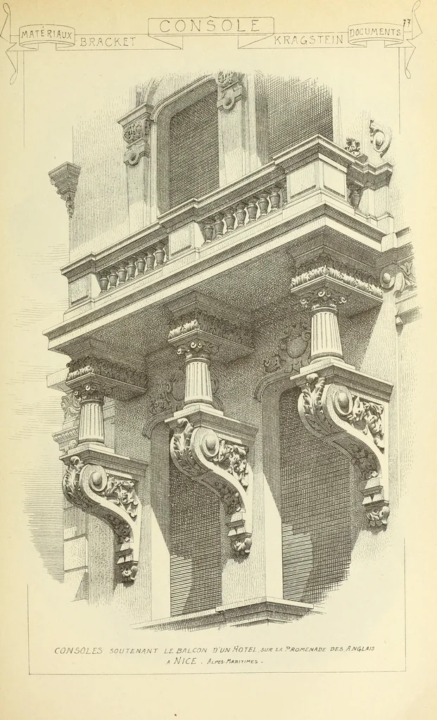 An illustration from Materials and documents of architecture and sculpture : classified alphabetically, 1915, leaf 256