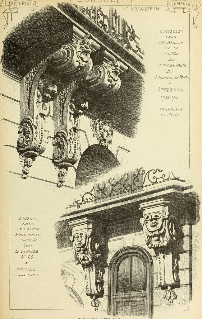 An illustration from Materials and documents of architecture and sculpture : classified alphabetically, 1915, leaf 260