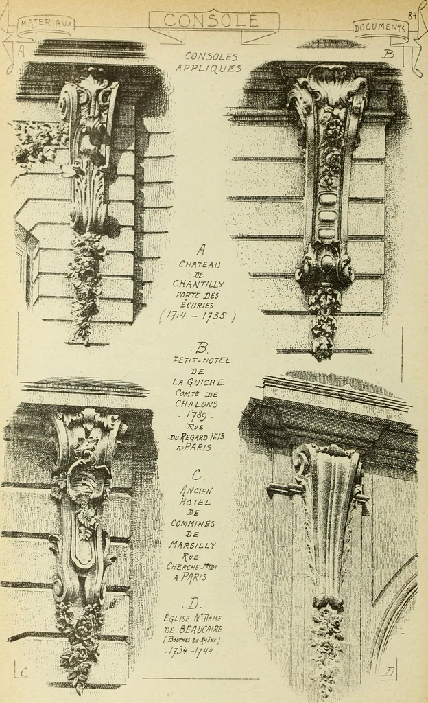 An illustration from Materials and documents of architecture and sculpture : classified alphabetically, 1915, leaf 263