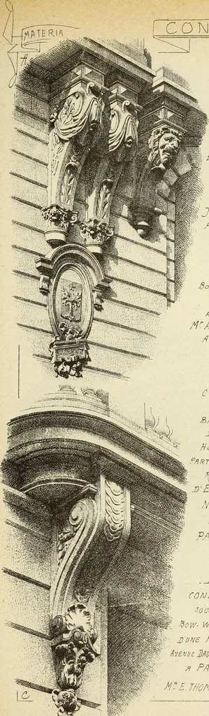 An illustration from Materials and documents of architecture and sculpture : classified alphabetically, 1915, leaf 264