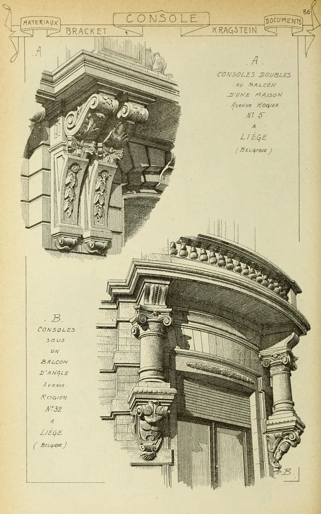 An illustration from Materials and documents of architecture and sculpture : classified alphabetically, 1915, leaf 265