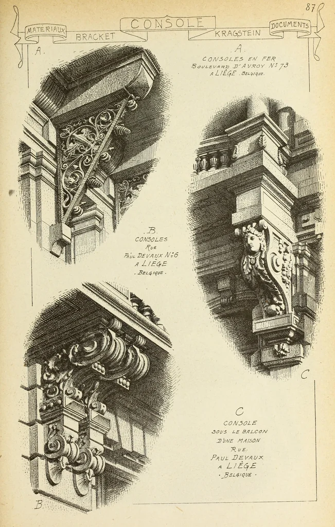 An illustration from Materials and documents of architecture and sculpture : classified alphabetically, 1915, leaf 266