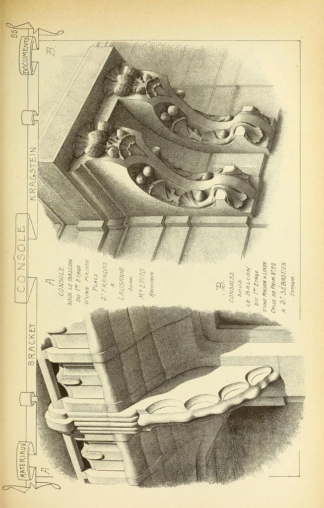 An illustration from Materials and documents of architecture and sculpture : classified alphabetically, 1915, leaf 274