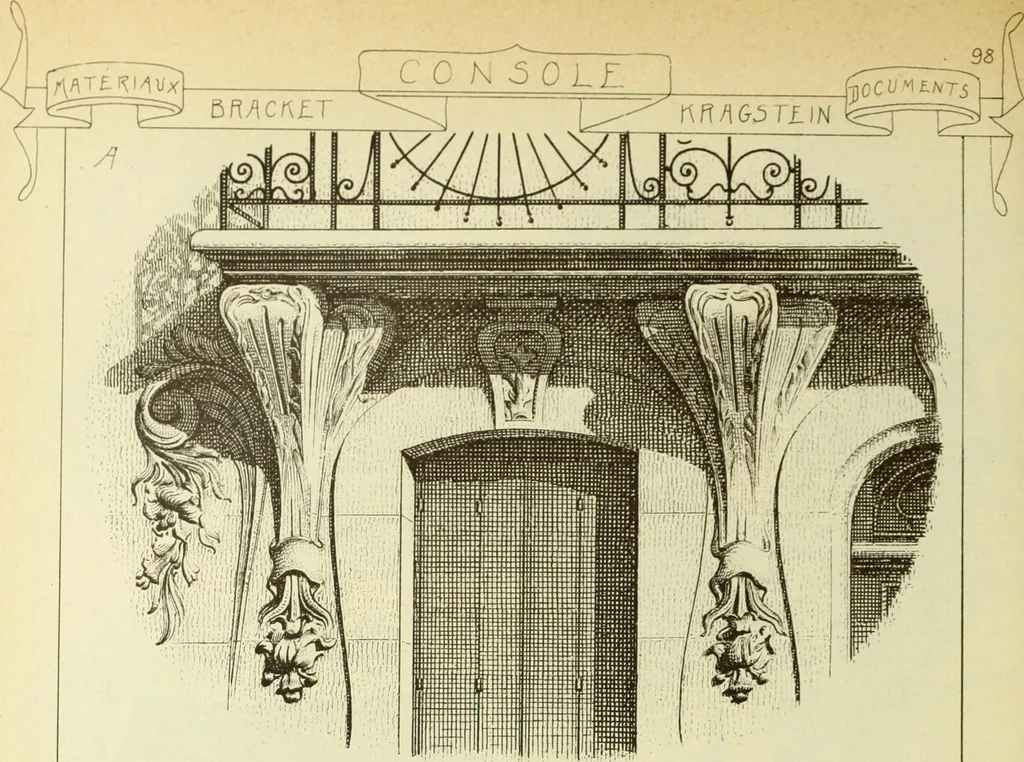 An illustration from Materials and documents of architecture and sculpture : classified alphabetically, 1915, leaf 277