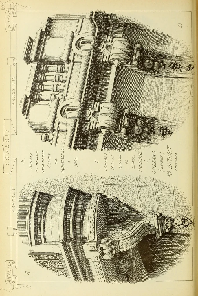 An illustration from Materials and documents of architecture and sculpture : classified alphabetically, 1915, leaf 279
