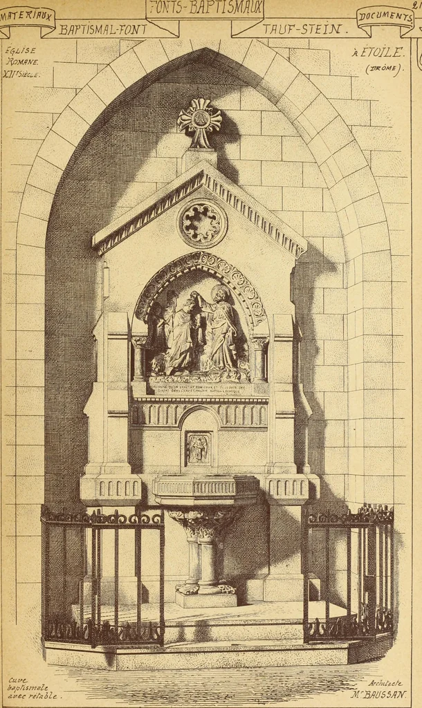 An illustration from Materials and documents of architecture and sculpture : classified alphabetically, 1915, leaf 28