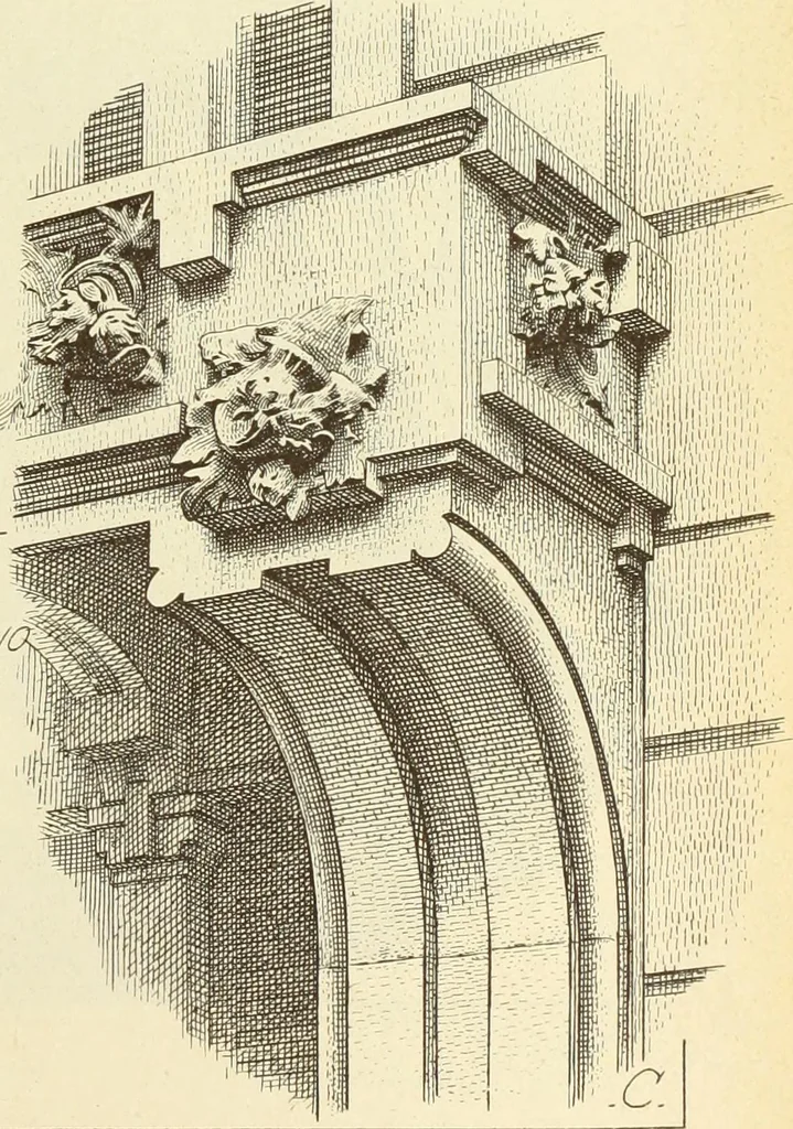 An illustration from Materials and documents of architecture and sculpture : classified alphabetically, 1915, leaf 282