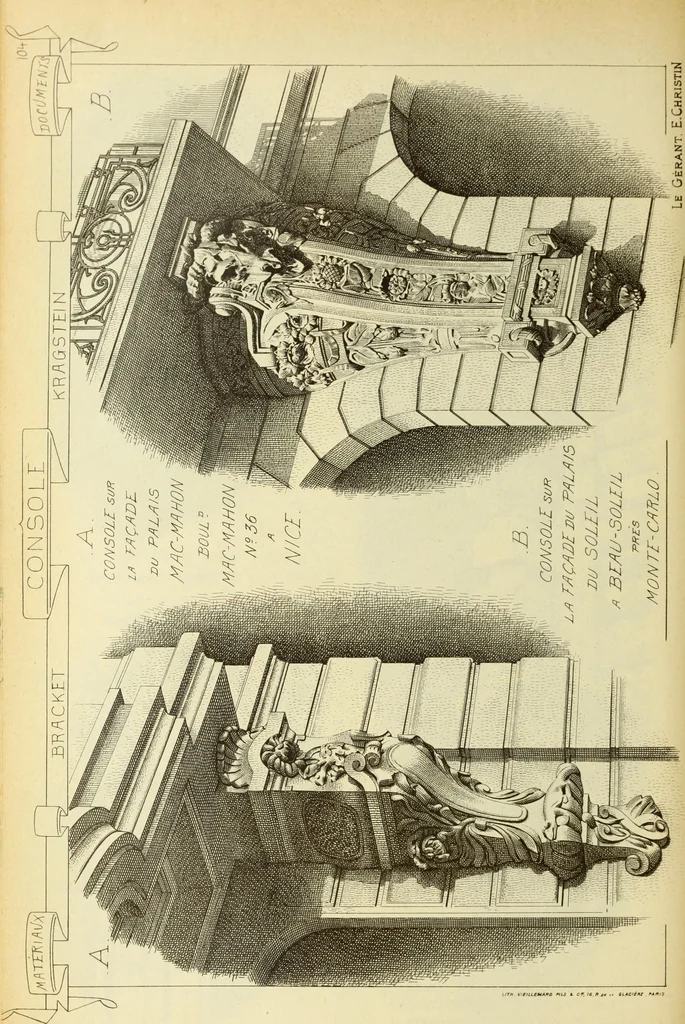 An illustration from Materials and documents of architecture and sculpture : classified alphabetically, 1915, leaf 283