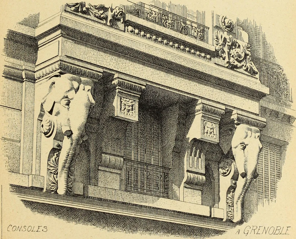 An illustration from Materials and documents of architecture and sculpture : classified alphabetically, 1915, leaf 284