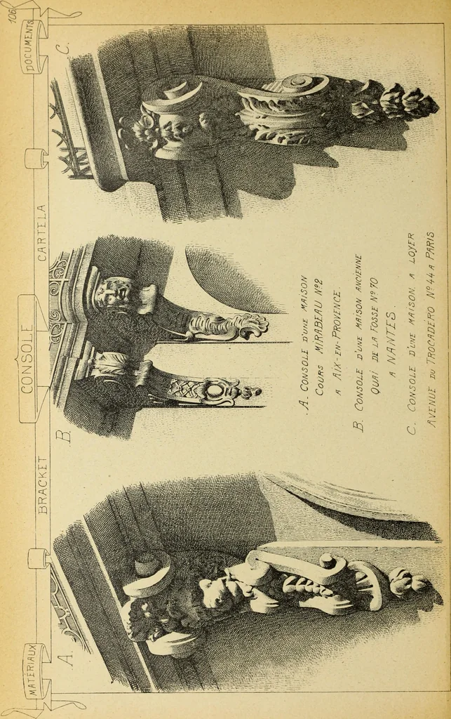 An illustration from Materials and documents of architecture and sculpture : classified alphabetically, 1915, leaf 285
