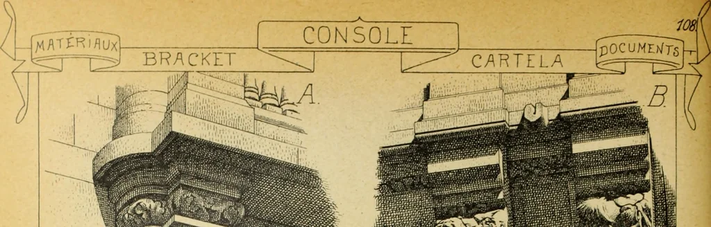 An illustration from Materials and documents of architecture and sculpture : classified alphabetically, 1915, leaf 287
