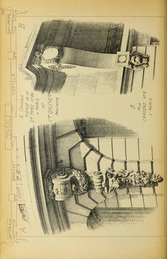 An illustration from Materials and documents of architecture and sculpture : classified alphabetically, 1915, leaf 289