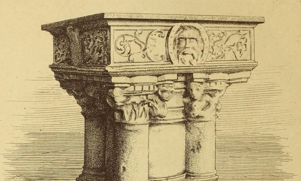 An illustration from Materials and documents of architecture and sculpture : classified alphabetically, 1915, leaf 29