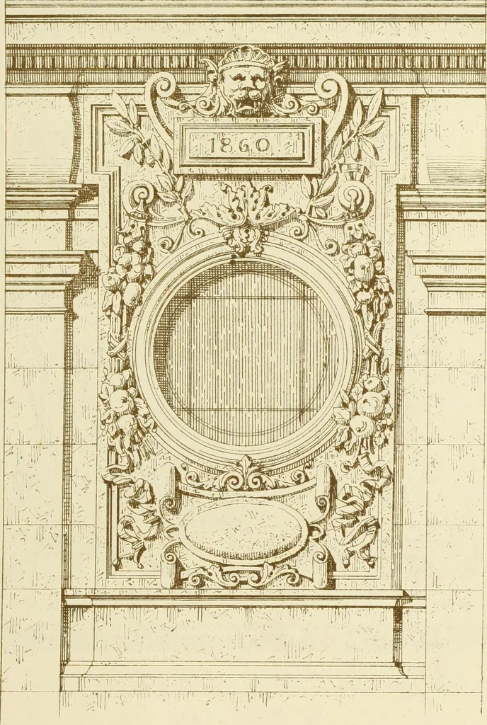 An illustration from Materials and documents of architecture and sculpture : classified alphabetically, 1915, leaf 308