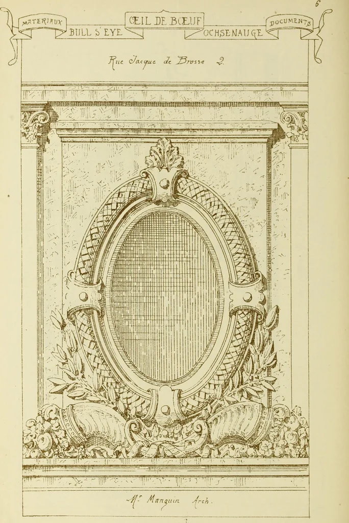 An illustration from Materials and documents of architecture and sculpture : classified alphabetically, 1915, leaf 313