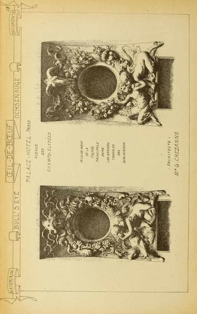An illustration from Materials and documents of architecture and sculpture : classified alphabetically, 1915, leaf 325
