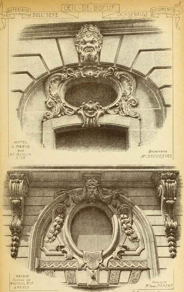 An illustration from Materials and documents of architecture and sculpture : classified alphabetically, 1915, leaf 332