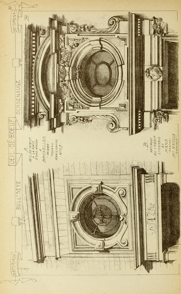 An illustration from Materials and documents of architecture and sculpture : classified alphabetically, 1915, leaf 333