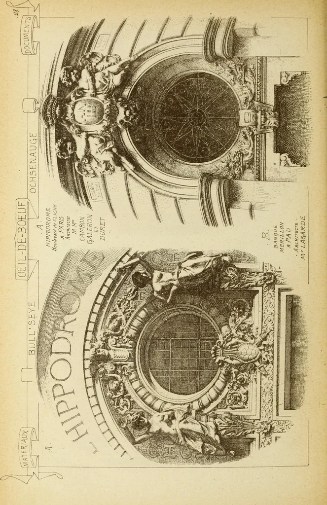 An illustration from Materials and documents of architecture and sculpture : classified alphabetically, 1915, leaf 335