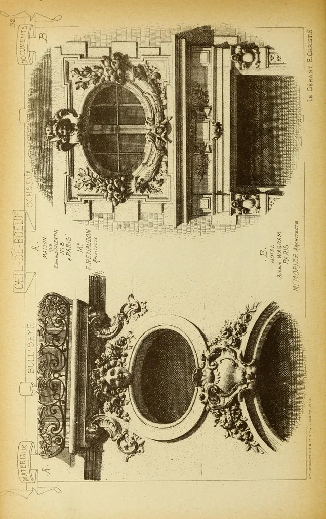 An illustration from Materials and documents of architecture and sculpture : classified alphabetically, 1915, leaf 339