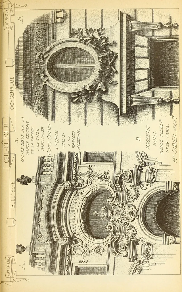 An illustration from Materials and documents of architecture and sculpture : classified alphabetically, 1915, leaf 342