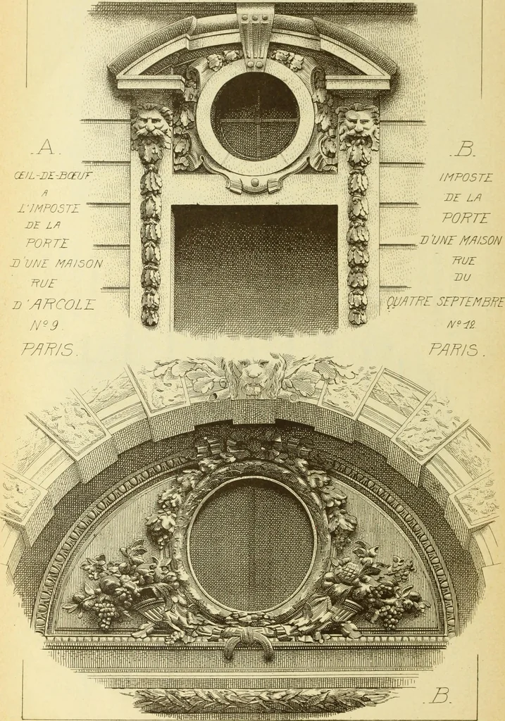 An illustration from Materials and documents of architecture and sculpture : classified alphabetically, 1915, leaf 347