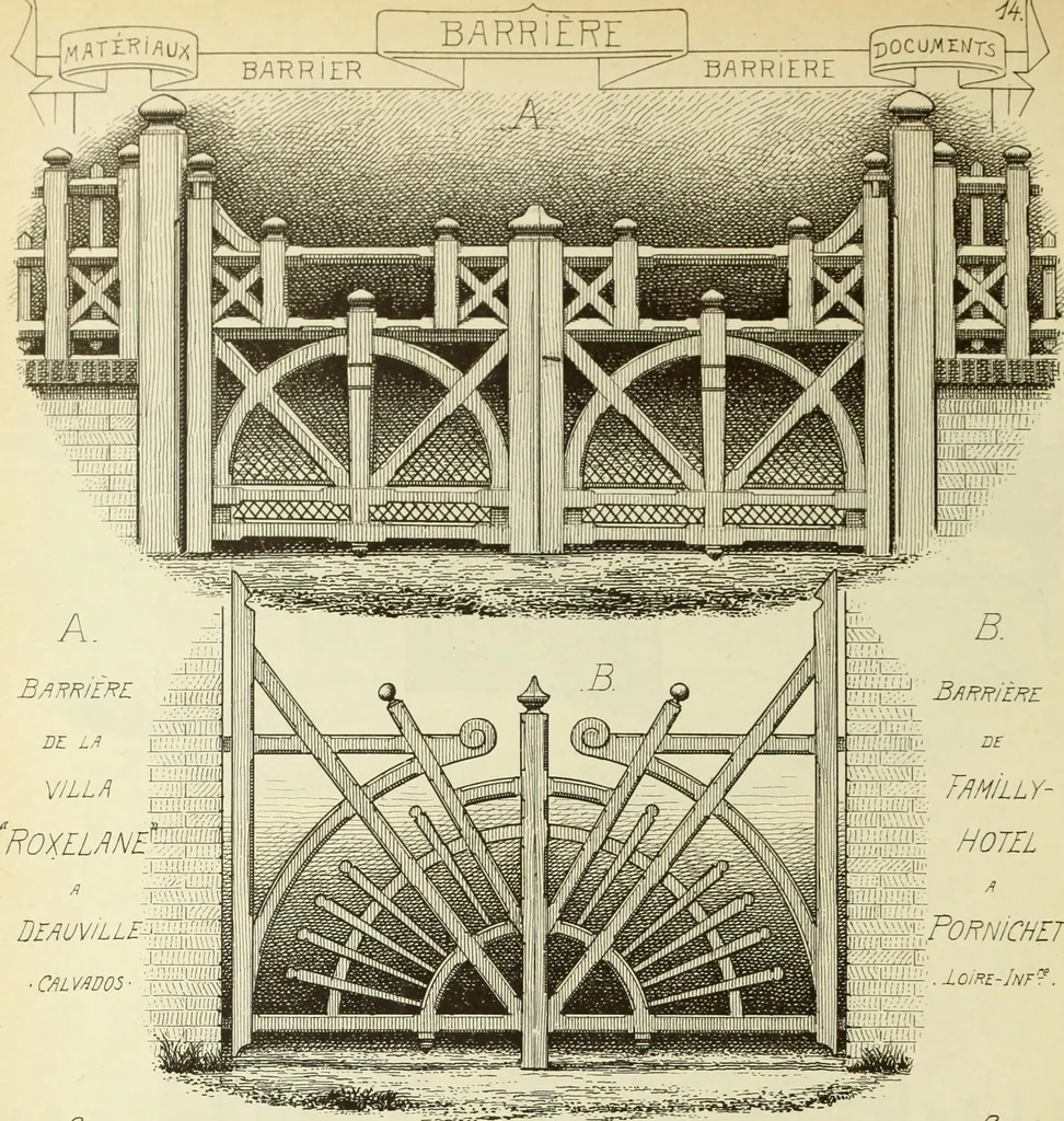 An illustration from Materials and documents of architecture and sculpture : classified alphabetically, 1915, leaf 45
