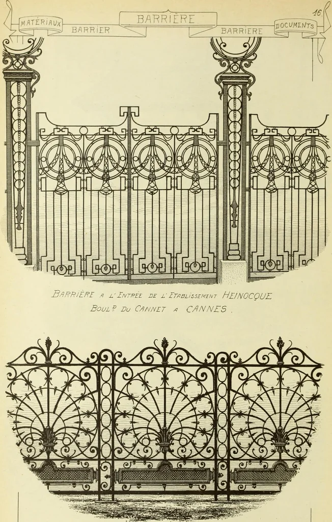 An illustration from Materials and documents of architecture and sculpture : classified alphabetically, 1915, leaf 47