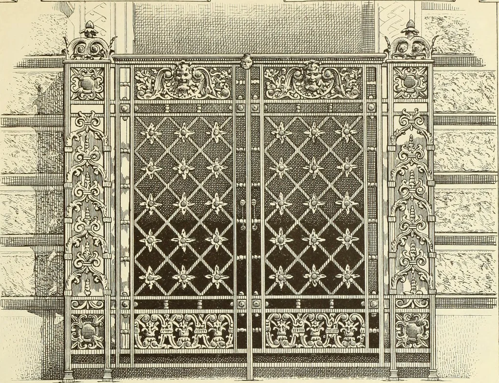 An illustration from Materials and documents of architecture and sculpture : classified alphabetically, 1915, leaf 50