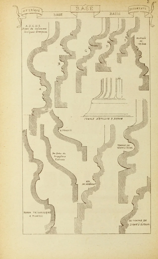 An illustration from Materials and documents of architecture and sculpture : classified alphabetically, 1915, leaf 53