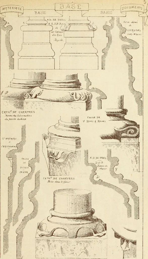 An illustration from Materials and documents of architecture and sculpture : classified alphabetically, 1915, leaf 56